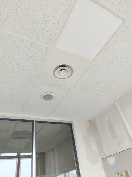 Bouche de la VMC Double flux bureau Lyon