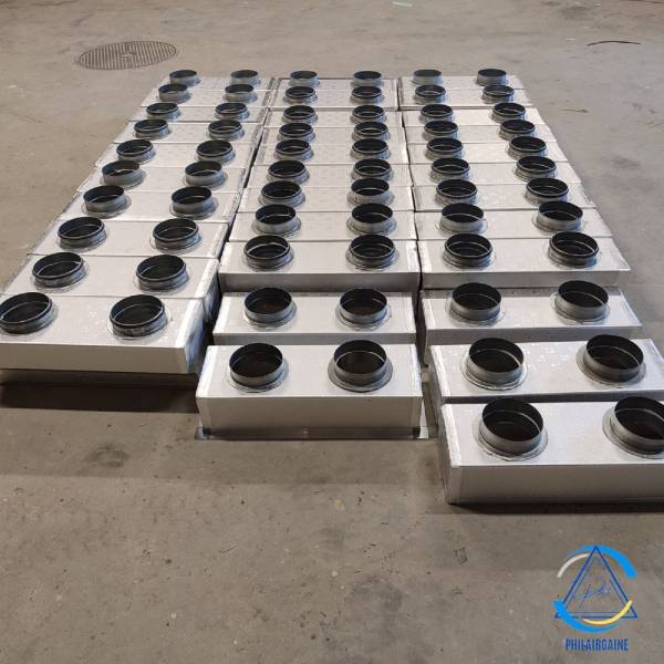 CONCEPTION ET FABRICATION DE PLENUMS EN COMP'AIR POLYPAR 20mm POUR GAINABLE DE CLIMATISATION ET CHAUFFAGE, MACON - SAONE ET LOIRE