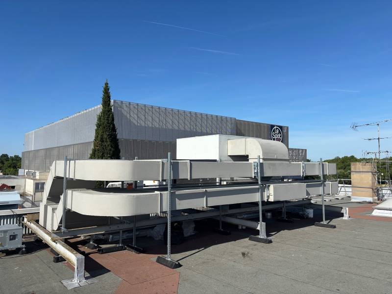 Réseau pour CTA industrielle à Mâcon 