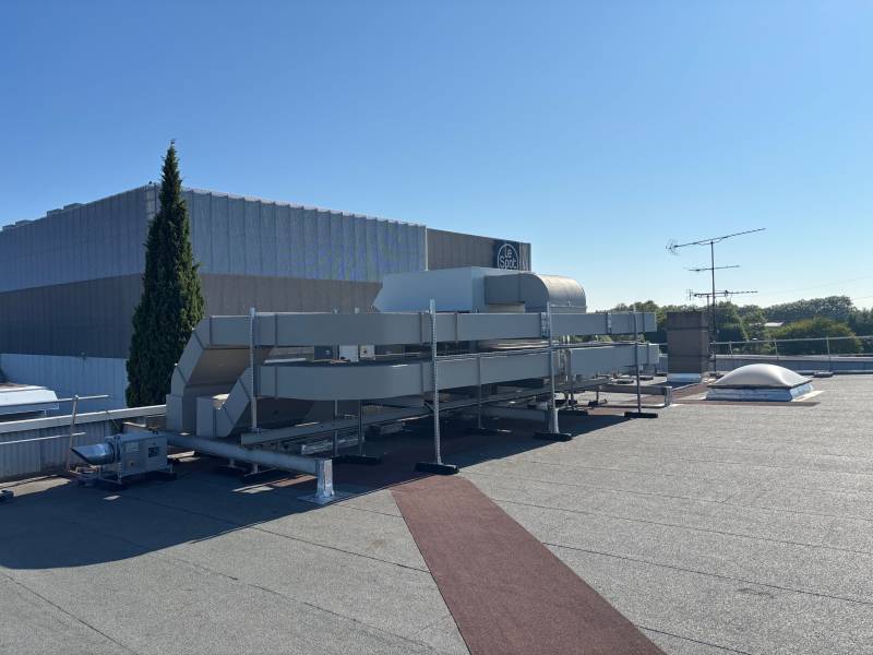 Chantier situé à Mâcon, Saône et Loire