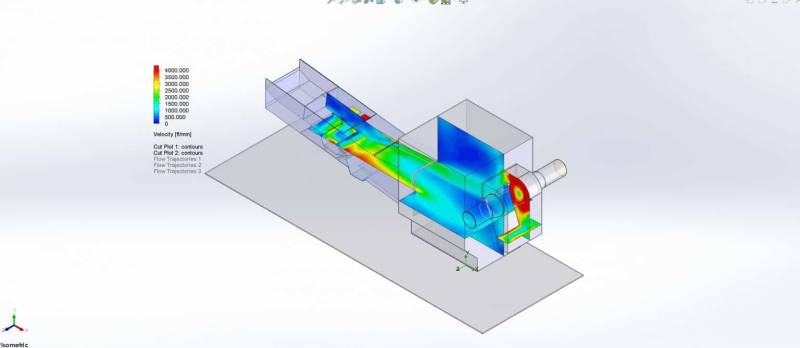 Simulation conjointe des flux d’air et de chaleur à GRENOBLE pour une installation industrielle performante