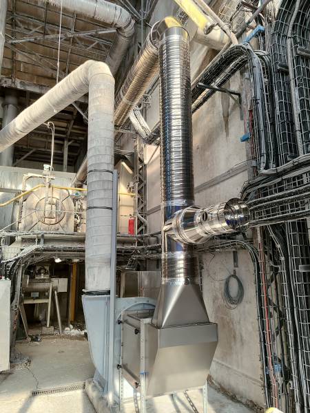 Réseau et caisson de filtration en acier inoxydable