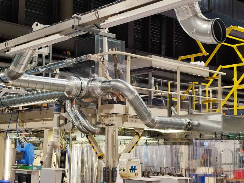 Réseau d'extraction multi postes 